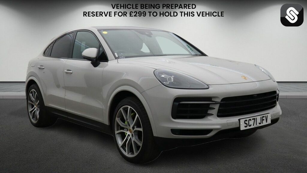 Porsche Cayenne 3.0 V6 E-hybrid 17.9Kwh Coupe Plug-in H Grey