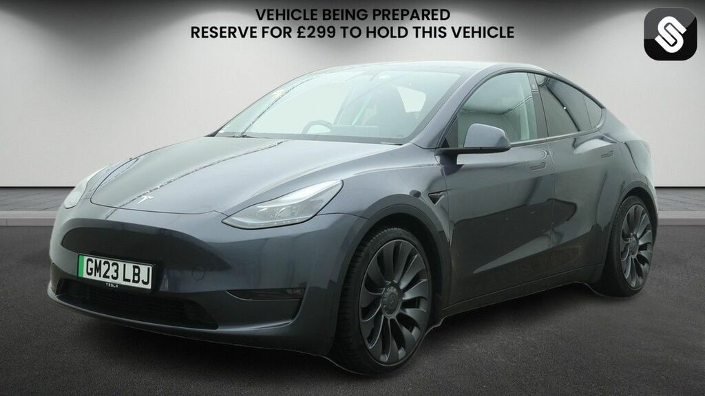 Tesla Model Y Dual Motor Performance Suv 4Wd Grey #2