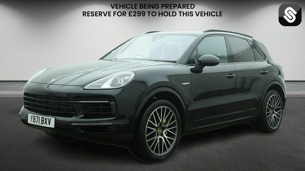 Porsche Cayenne 3.0 V6 E-hybrid 17.9Kwh Suv Plug-in Hyb Black #2