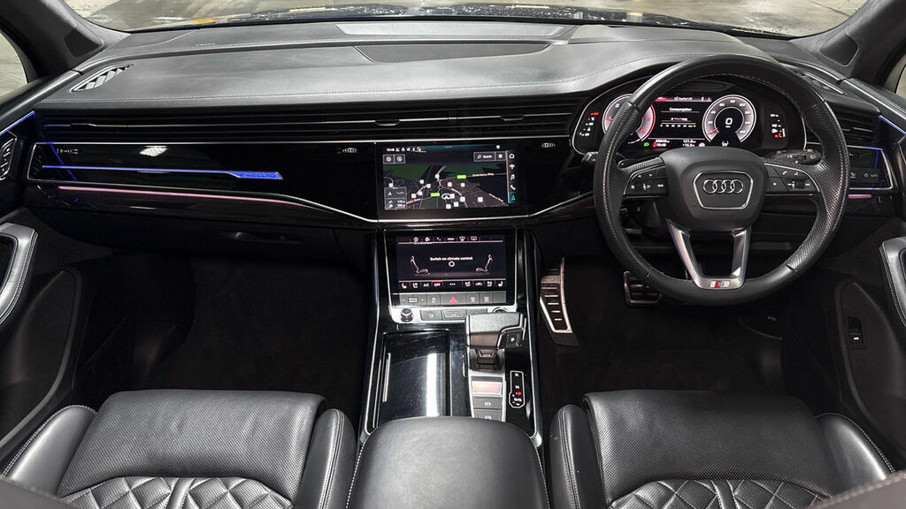 Audi Q7 3.0 Tdi Quattro S Line Black Edition Mhev 282 B White #12