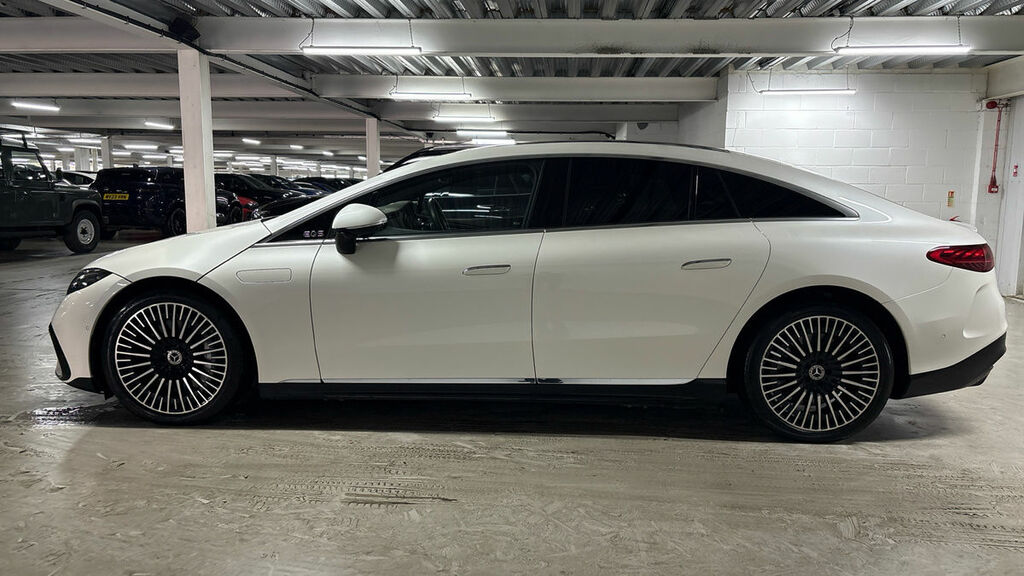 Mercedes-Benz EQS Business Class White #15