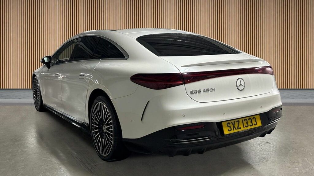 Mercedes-Benz EQS Business Class White #2