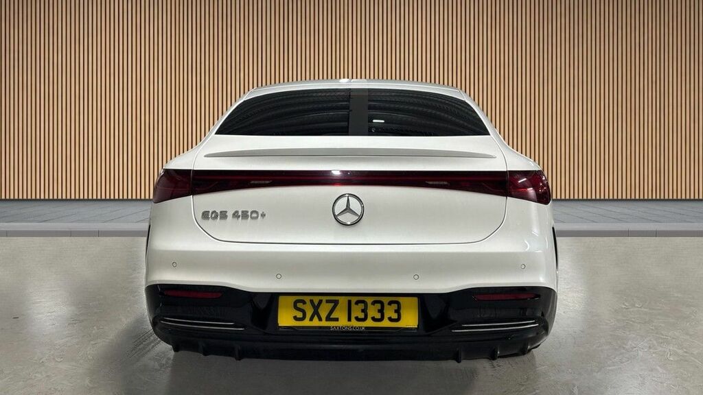 Mercedes-Benz EQS Business Class White #4