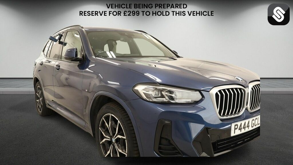 BMW X3 2.0 20D Mht M Sport Suv Hybrid Xdr Blue