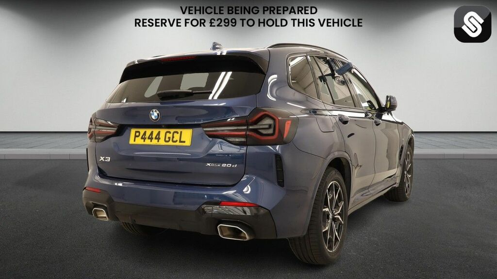 BMW X3 2.0 20D Mht M Sport Suv Hybrid Xdr Blue #4