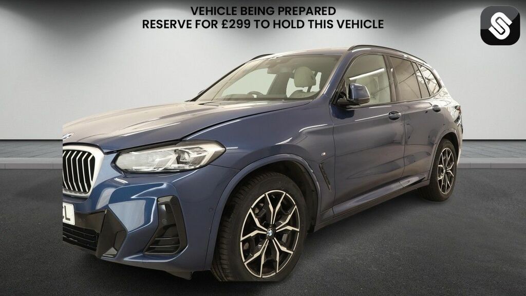 BMW X3 2.0 20D Mht M Sport Suv Hybrid Xdr Blue #2