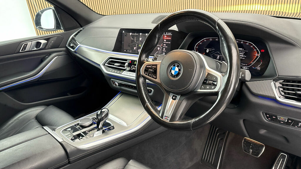 BMW X5 3.0 30D Mht M Sport Suv Hybrid Xdr VA21UWP Grey #5