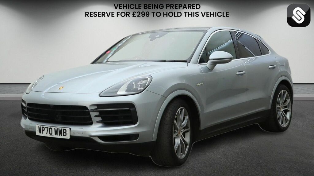 Porsche Cayenne 3.0 V6 E-hybrid 17.9Kwh Coupe Plug-in H Silver #2