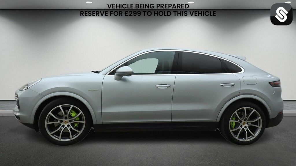 Porsche Cayenne 3.0 V6 E-hybrid 17.9Kwh Coupe Plug-in H Silver #6