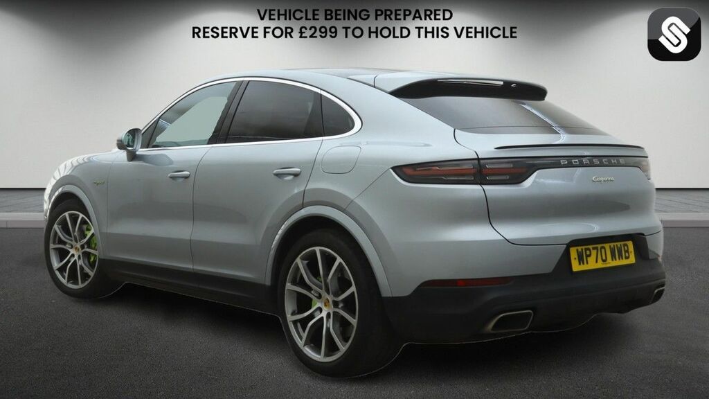 Porsche Cayenne 3.0 V6 E-hybrid 17.9Kwh Coupe Plug-in H Silver #3