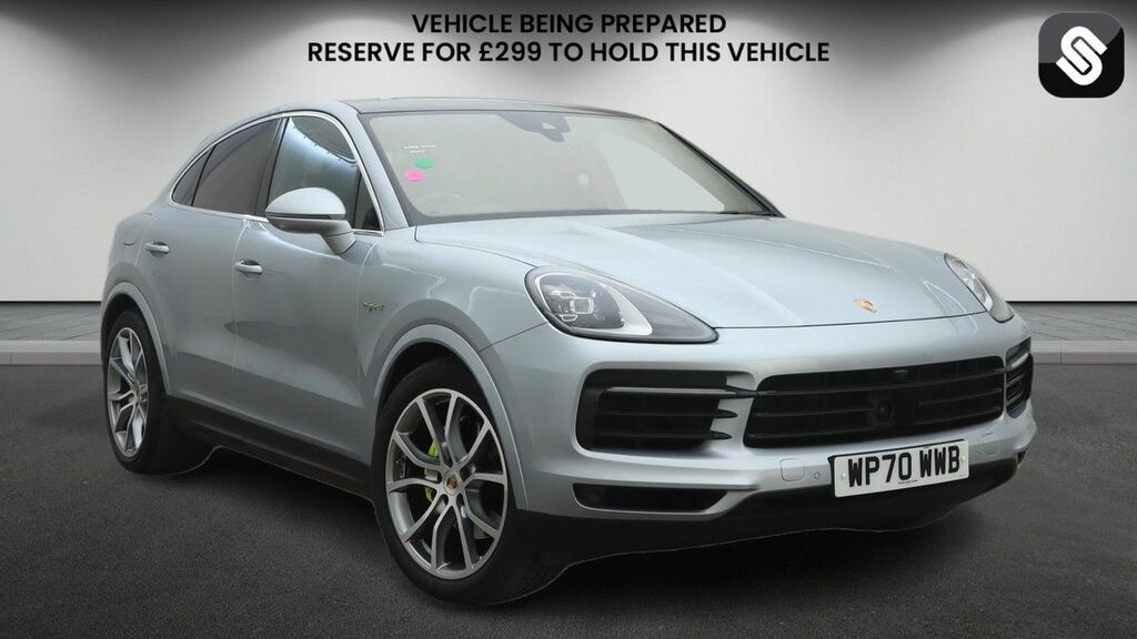 Porsche Cayenne 3.0 V6 E-hybrid 17.9Kwh Coupe Plug-in H Silver