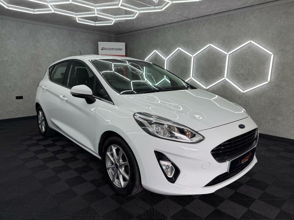 Ford Fiesta Hatchback 1.0T Ecoboost Zetec Euro 6 Ss 20 FX68SWU White #3