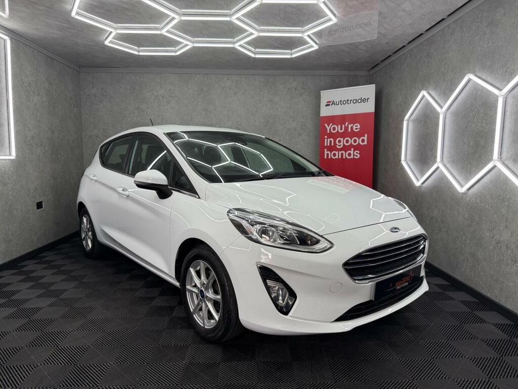Ford Fiesta Hatchback 1.0T Ecoboost Zetec Euro 6 Ss 20 FX68SWU White #6