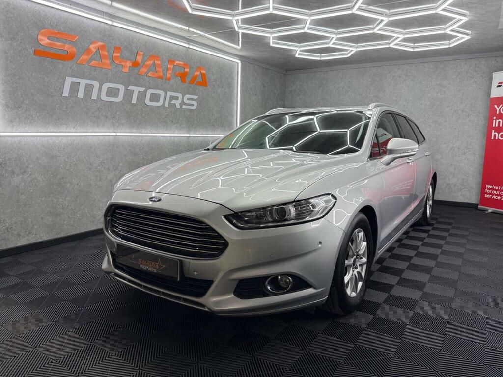Ford Mondeo Estate 2.0 Tdci Econetic Zetec Euro 6 Ss 2 Silver #4