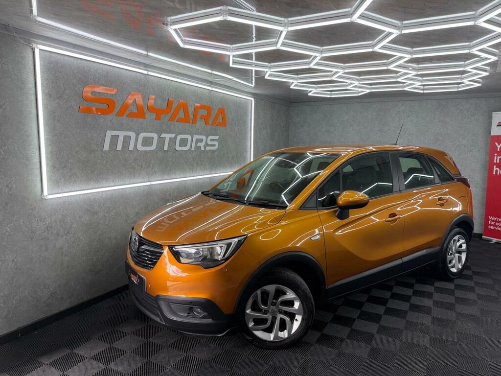 Vauxhall Crossland X 1.6 Turbo D Ecotec Se Nav Euro 6 Ss Orange