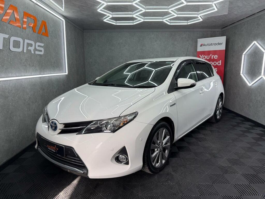 Toyota Auris 1.8 Vvt-h Excel Cvt Euro 5 Ss White #5
