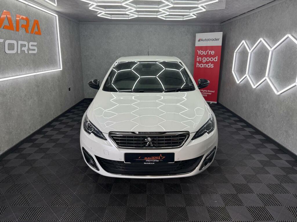 Peugeot 308 1.6 Bluehdi Gt Line Euro 6 Ss White #2