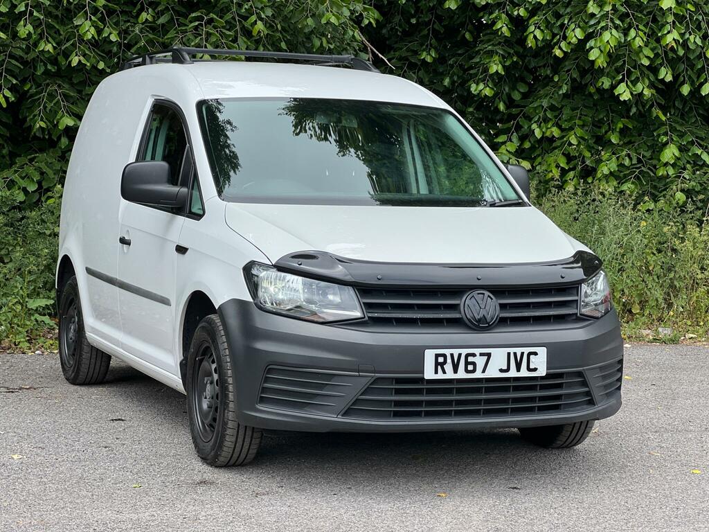 Volkswagen Caddy Panel Van C20 Tdi Highline 201767 Red #18