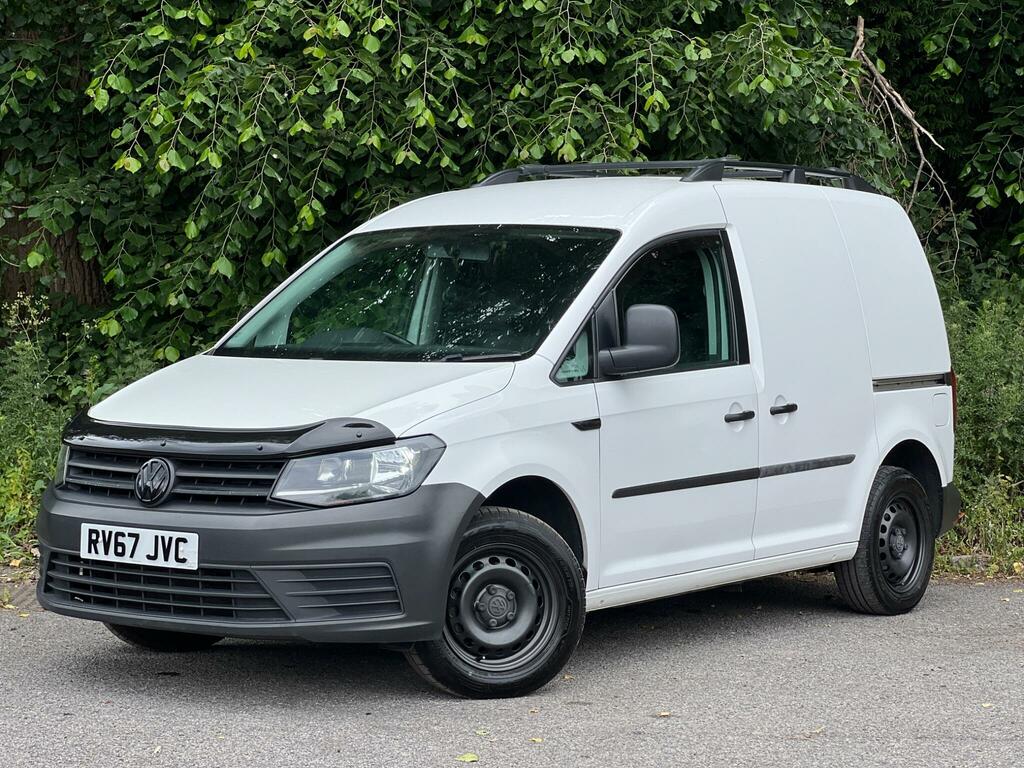 Volkswagen Caddy Panel Van C20 Tdi Highline 201767 Red #26