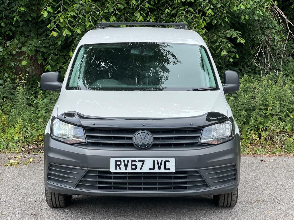 Volkswagen Caddy Panel Van C20 Tdi Highline 201767 Red #23