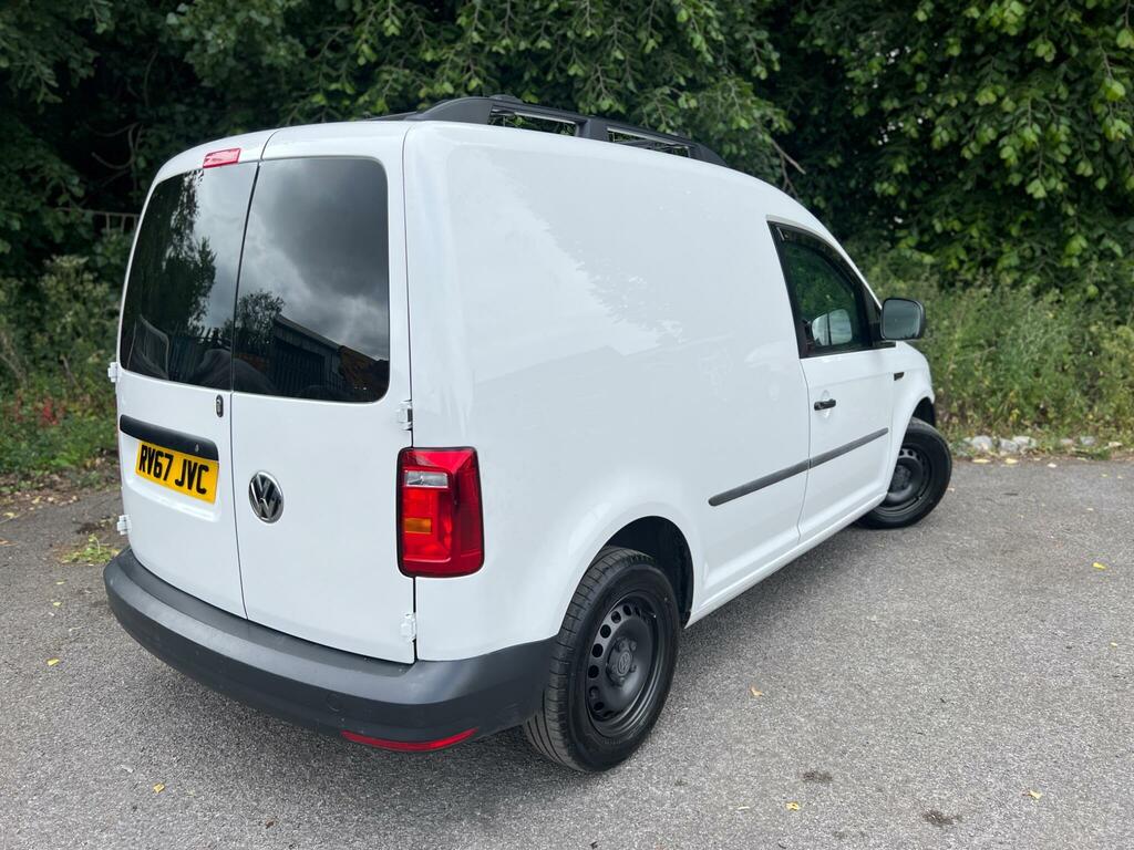 Volkswagen Caddy Panel Van C20 Tdi Highline 201767 Red #47