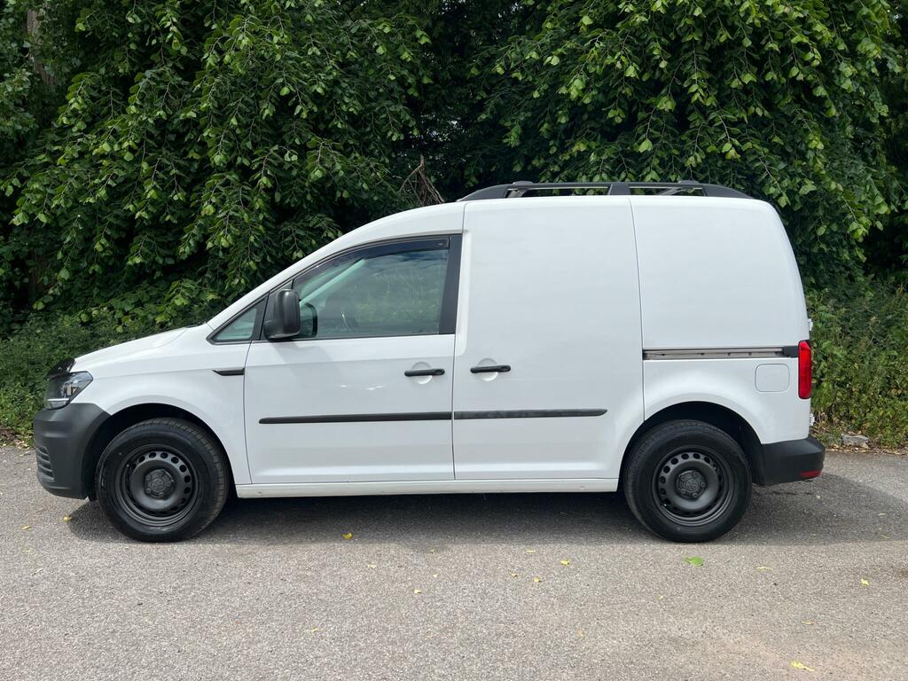 Volkswagen Caddy Panel Van C20 Tdi Highline 201767 Red #19