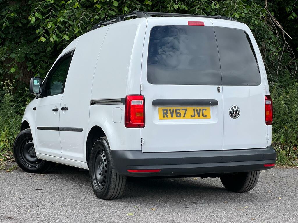 Volkswagen Caddy Panel Van C20 Tdi Highline 201767 Red #25