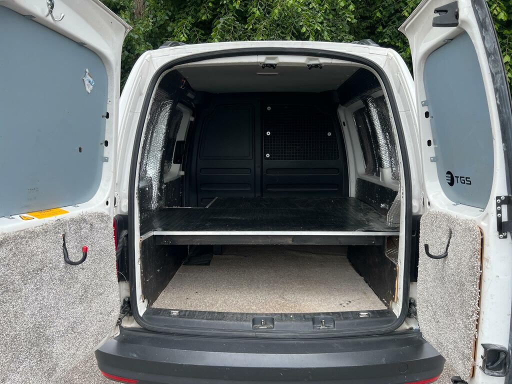 Volkswagen Caddy Panel Van C20 Tdi Highline 201767 Red #92