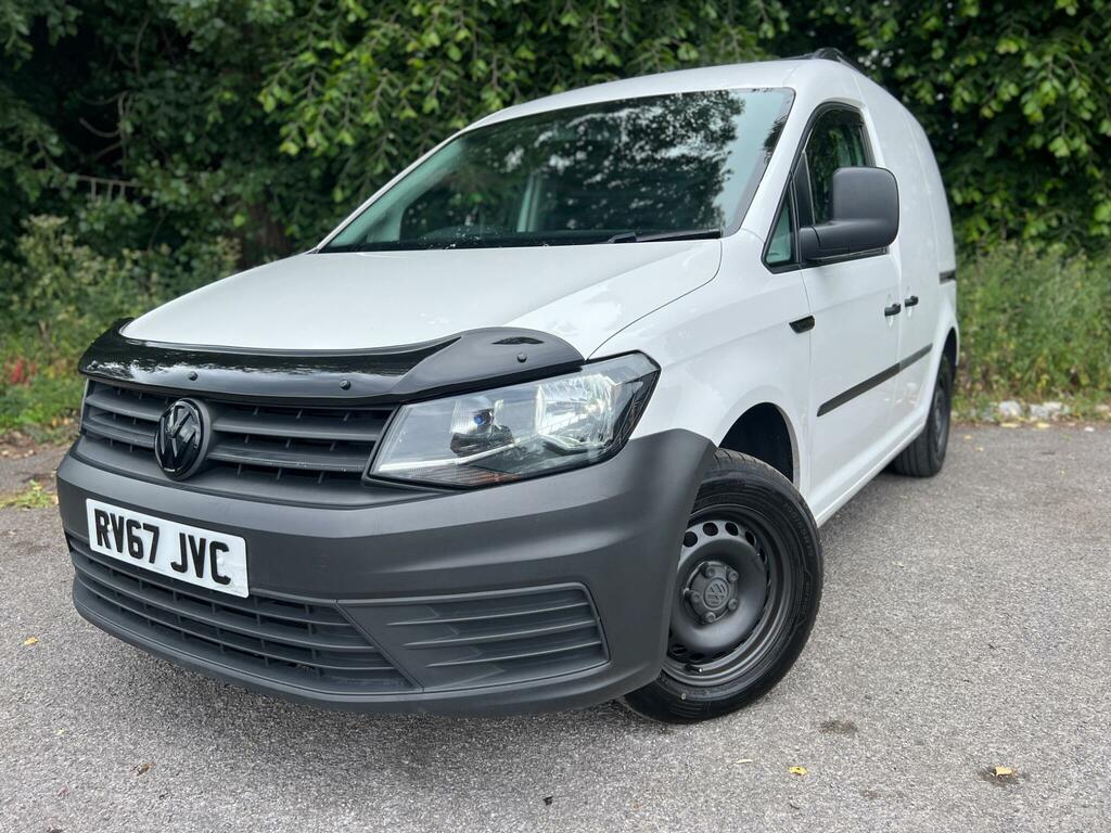 Volkswagen Caddy Panel Van C20 Tdi Highline 201767 Red #13