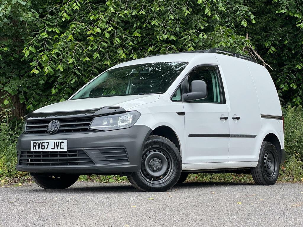 Volkswagen Caddy Panel Van C20 Tdi Highline 201767 Red #14