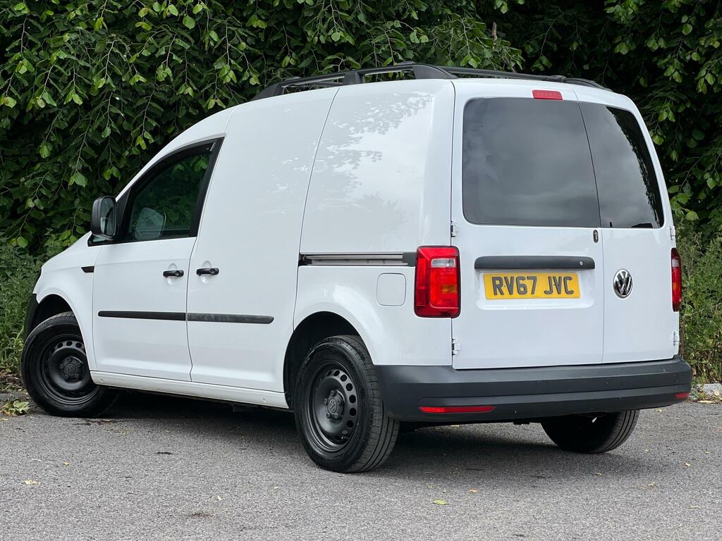 Volkswagen Caddy Panel Van C20 Tdi Highline 201767 Red #27