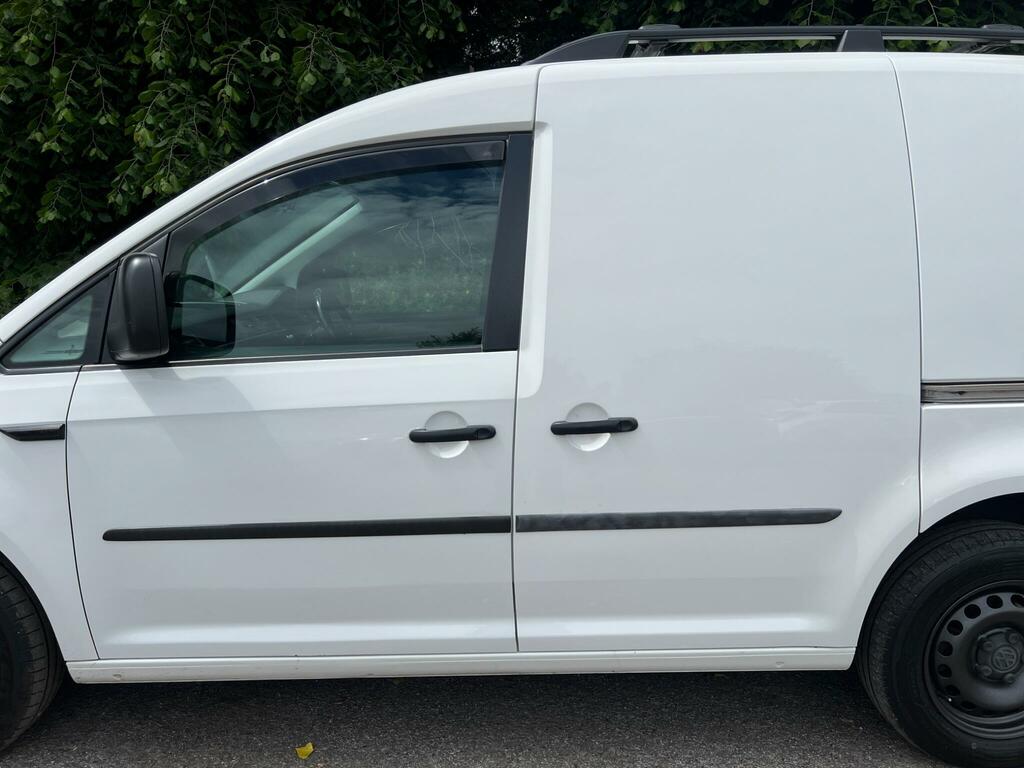 Volkswagen Caddy Panel Van C20 Tdi Highline 201767 Red #17