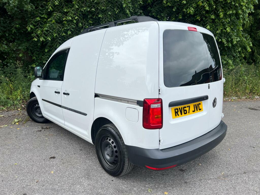 Volkswagen Caddy Panel Van C20 Tdi Highline 201767 Red #22