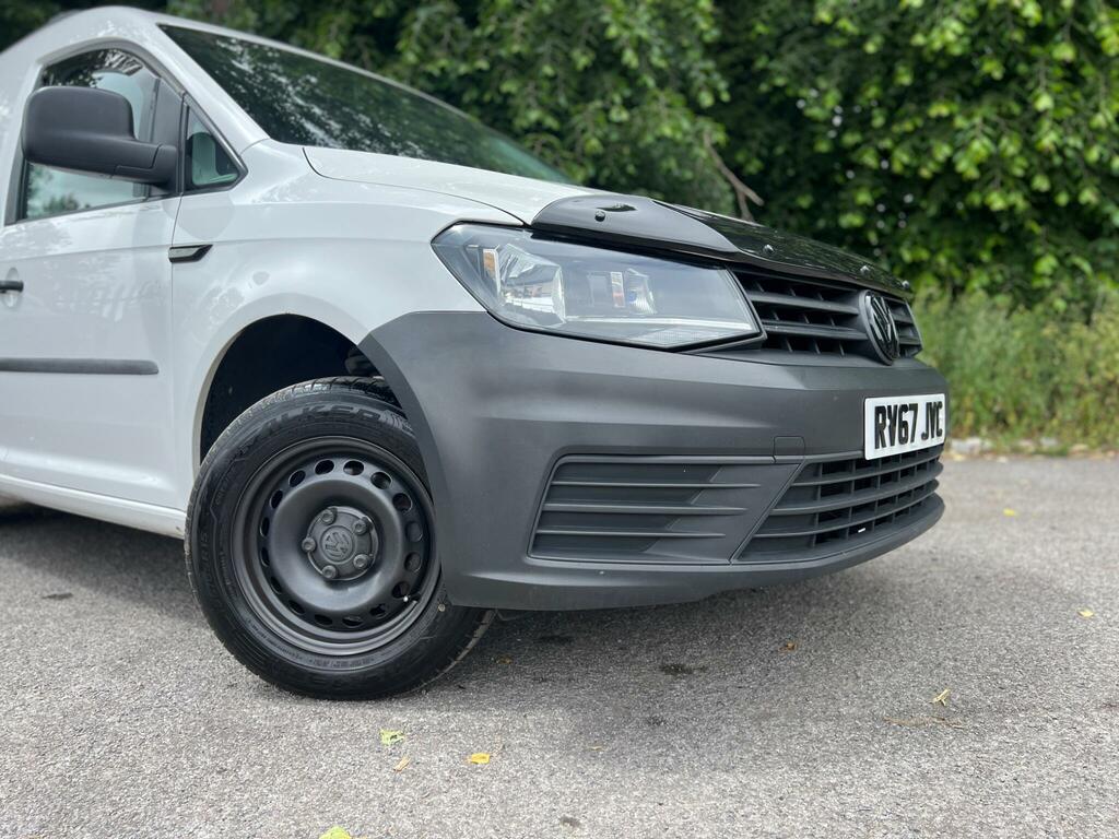Volkswagen Caddy Panel Van C20 Tdi Highline 201767 Red #9