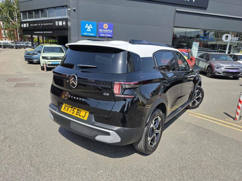 Citroen C3 Aircross 1.2 Hybrid 136 Max E-dcs6 - 2025 75 KV75BLJ Black #4