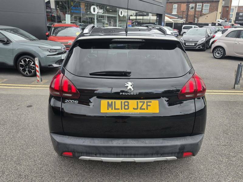 Peugeot 2008 1.2 Puretech Allure - 2018 18 ML18JZF Black #6