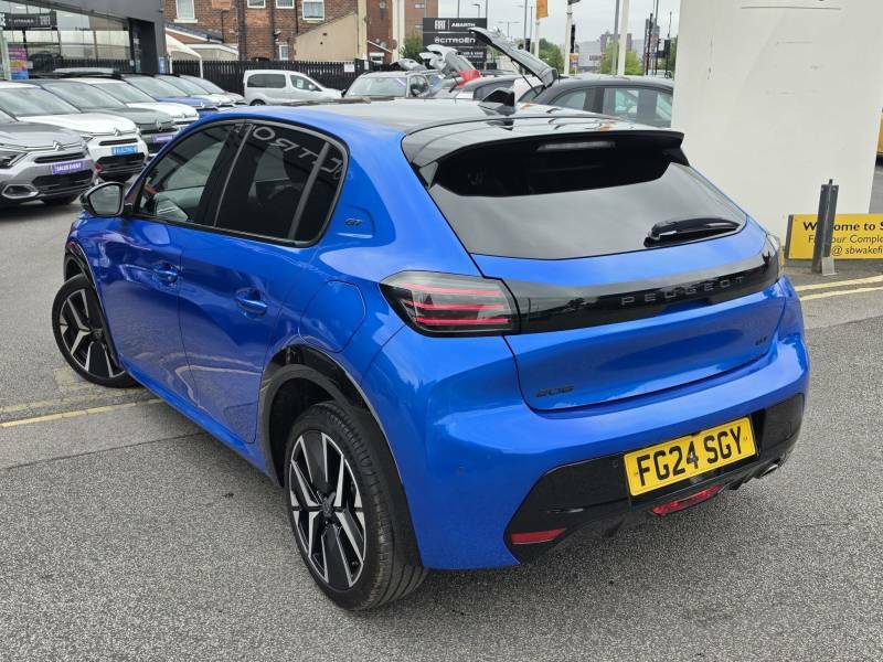 Peugeot 208 1.2 Puretech 100 Gt - 2024 24 FG24SGY Blue #3