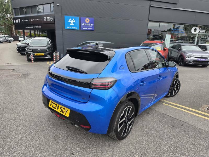 Peugeot 208 1.2 Puretech 100 Gt - 2024 24 FG24SGY Blue #4