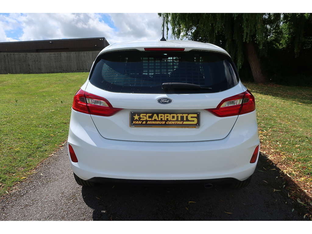 Ford Fiesta 1.5 Tdci Car Derived Van Euro 6 White #5