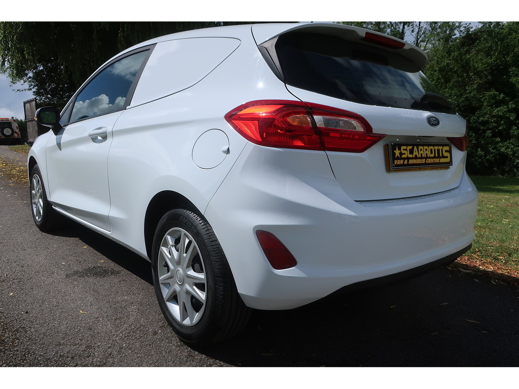 Ford Fiesta 1.5 Tdci Car Derived Van Euro 6 White #6