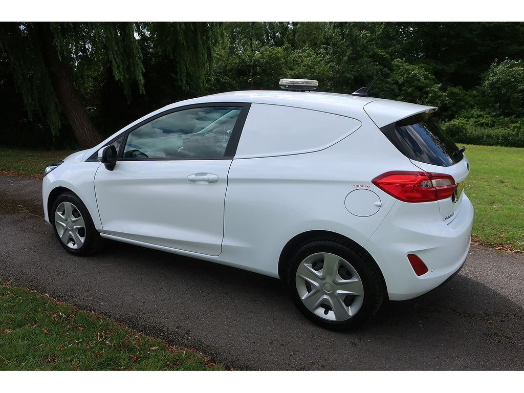 Ford Fiesta 1.5 Tdci Car Derived Van Euro 6 BN20WYV White #4