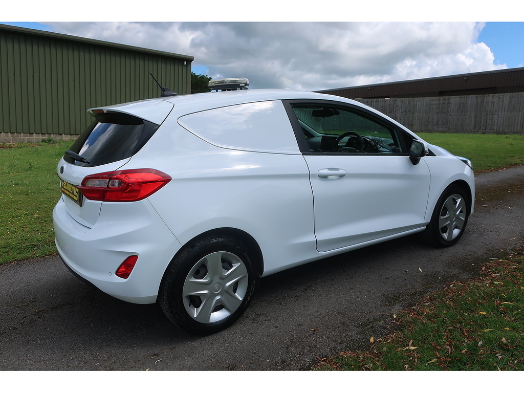 Ford Fiesta 1.5 Tdci Car Derived Van Euro 6 BN20WYV White #2