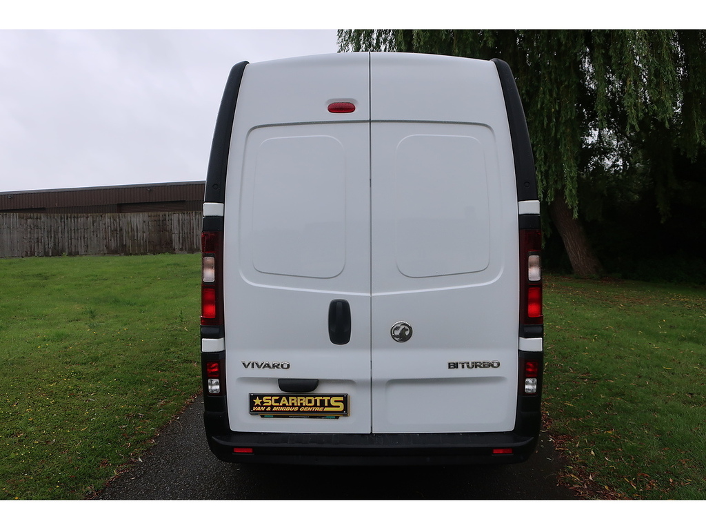 Vauxhall Vivaro 1.6 Cdti 2900 Biturbo Ecotec Panel Van White #5