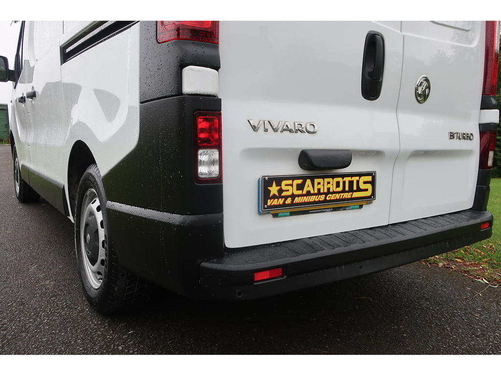 Vauxhall Vivaro 1.6 Cdti 2900 Biturbo Ecotec Panel Van White #6