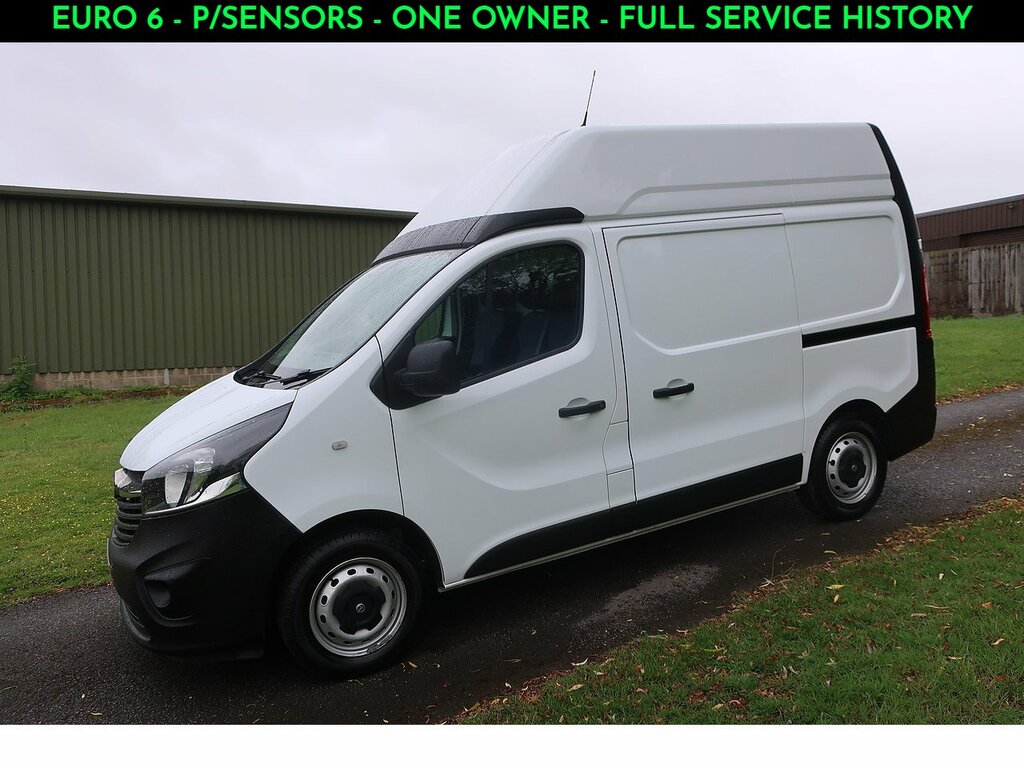 Vauxhall Vivaro 1.6 Cdti 2900 Biturbo Ecotec Panel Van White