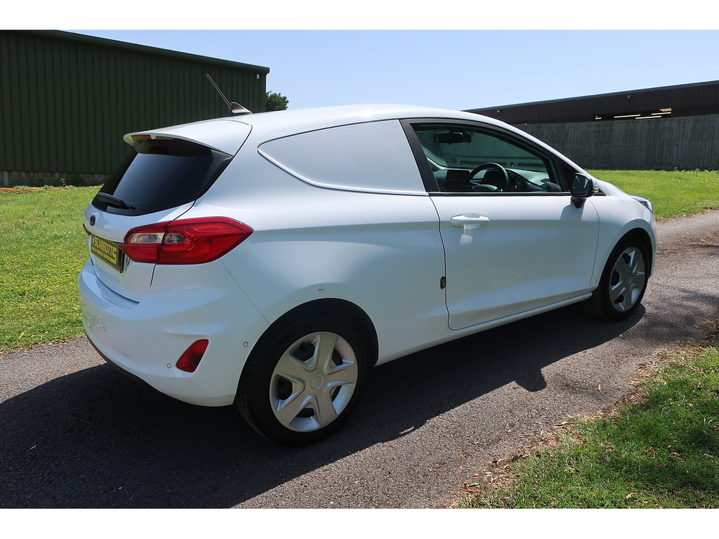 Ford Fiesta 1.5 Tdci Car Derived Van Euro 6 EX20WHM White #2