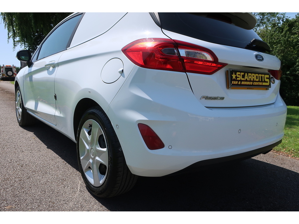 Ford Fiesta 1.5 Tdci Car Derived Van Euro 6 EX20WHM White #6