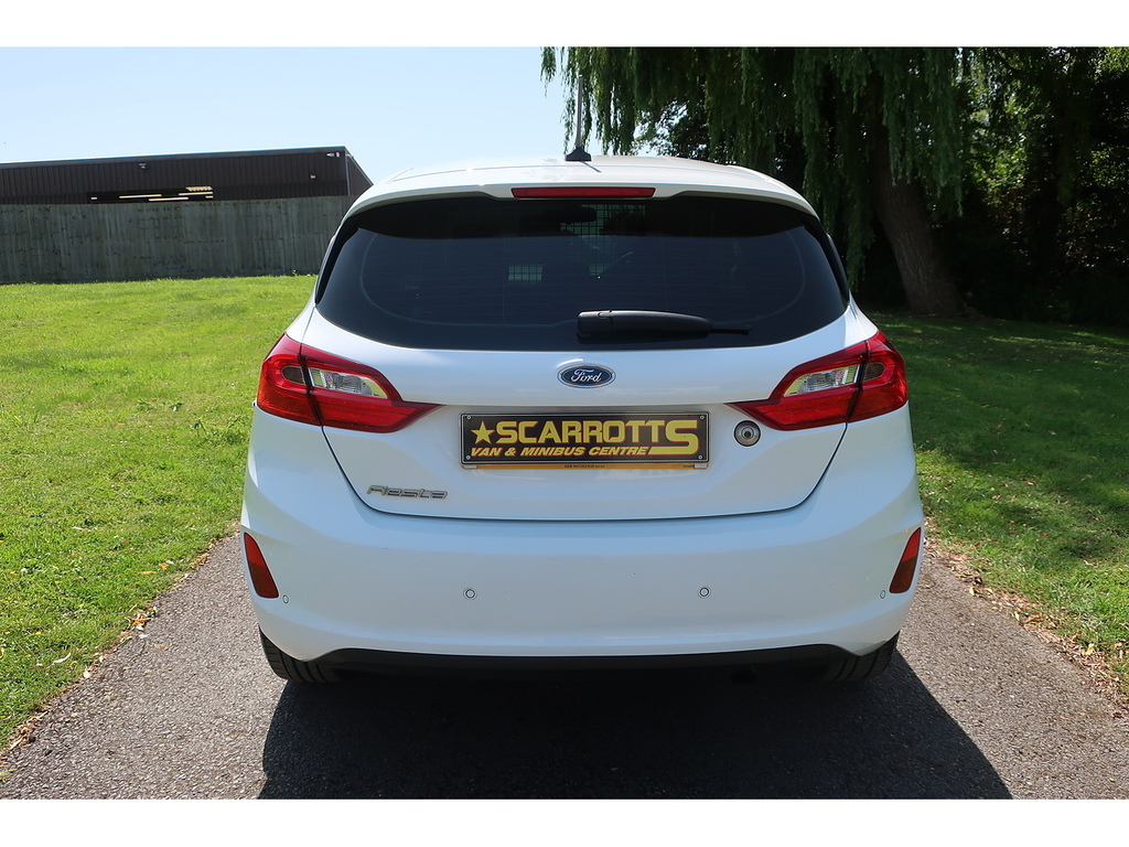 Ford Fiesta 1.5 Tdci Car Derived Van Euro 6 EX20WHM White #5
