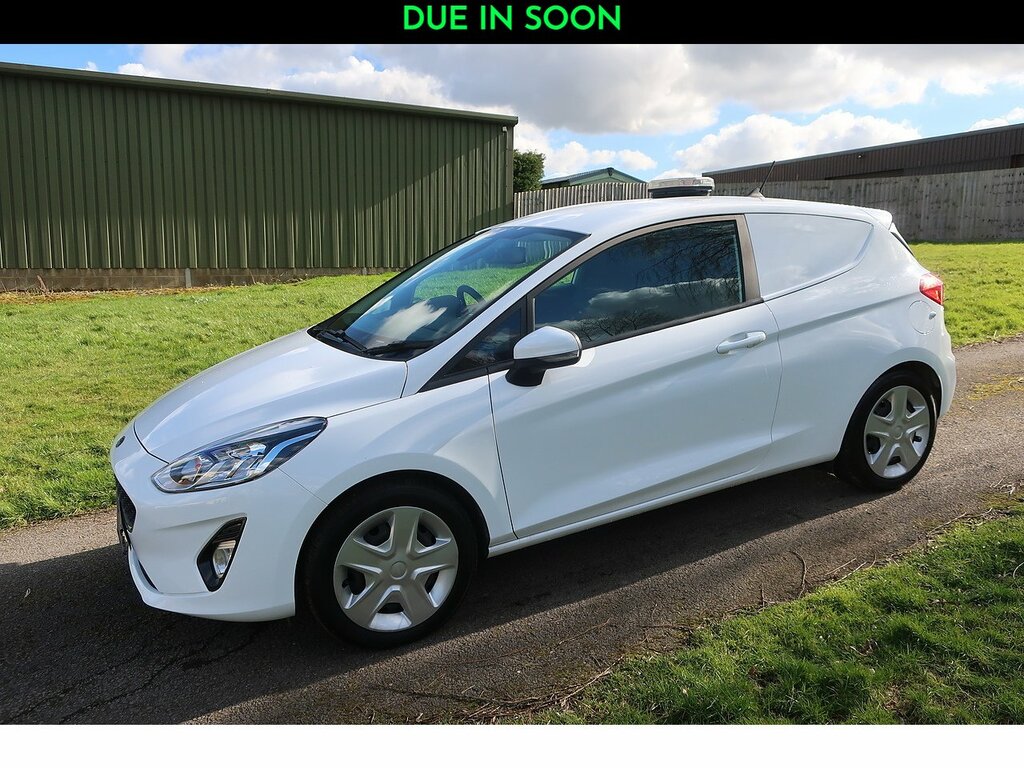Ford Fiesta 1.5 Tdci Car Derived Van Euro 6 White