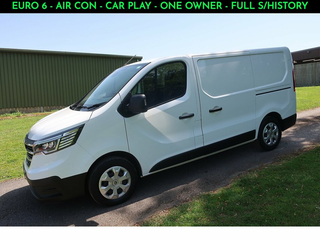 Renault Trafic 2.0 Dci Blue Sl30 Advance Panel Van Man HN73RXU White